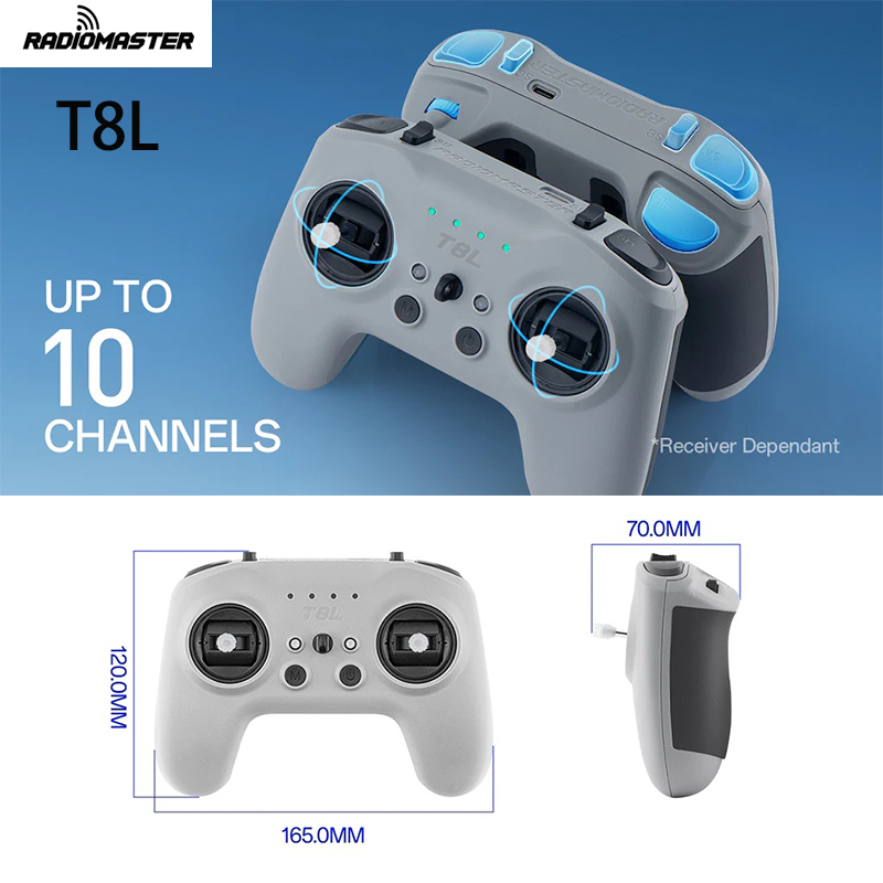 Drone Gimbal - جهاز تحكم راديو RadioMaster T8L M2
