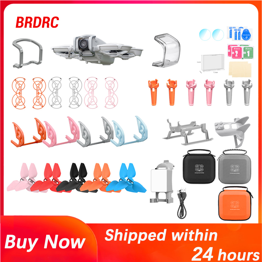 BRDRC ل DJI NEO مجموعة الملحقا - مراجعة Drone Propeller Guard وسعره