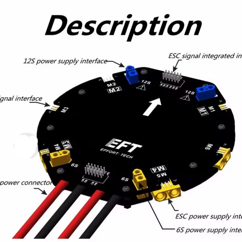 لوحة توزيع الطاقة ذات التيار ا - مراجعة Drone Power Distribution Board وسعره