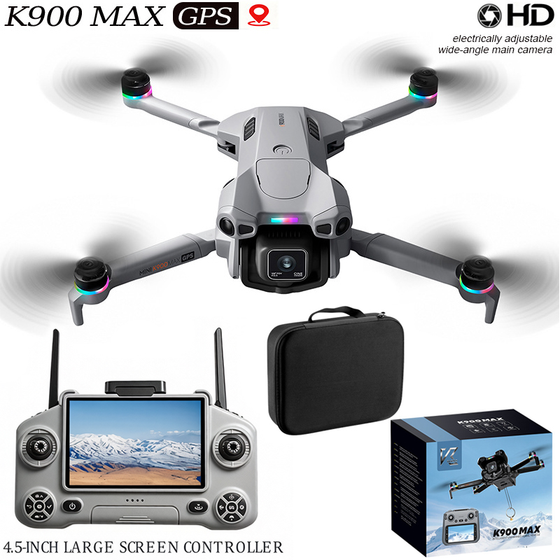 طائرة بدون طيار K900 ماكس مع ش - مراجعة Drone Gps Mount وسعره