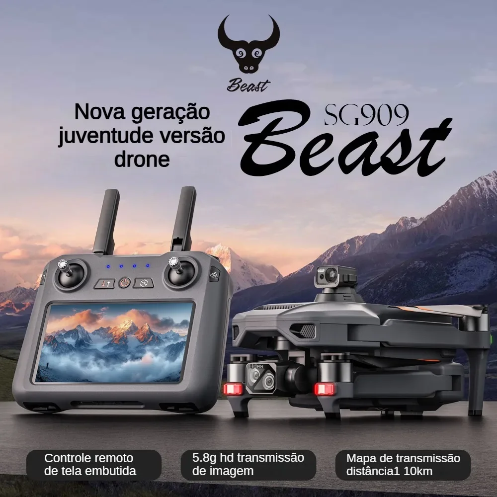 ZLL SG909 SG909MAX طائرة بدون  - مراجعة Drone Gimbal وسعره